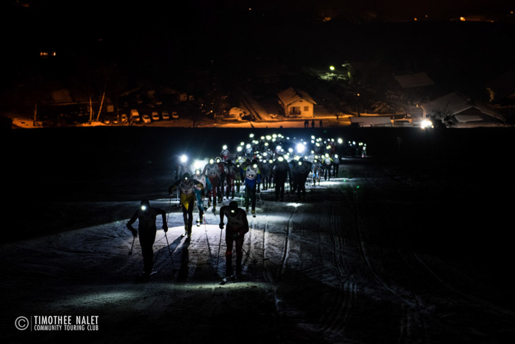 Ski-alpinisme : les photos de la Crève-Coeur 2015 à Combloux