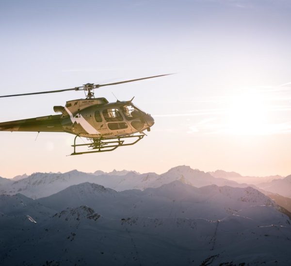 Shooting pour Mont Blanc Hélicoptères