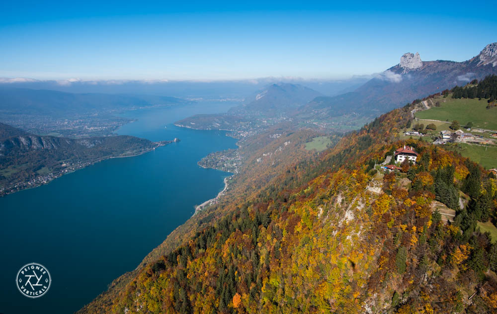 Cloz de la Forclaz - Annecy - Vue aérienne