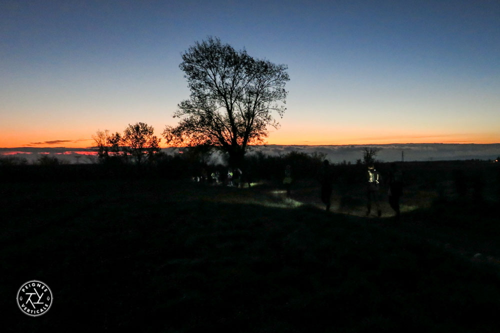 Saintélyon Trail 2015 lever de soleil