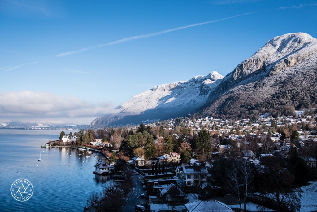 Lac d'Annecy depuis le Palace de Menthon