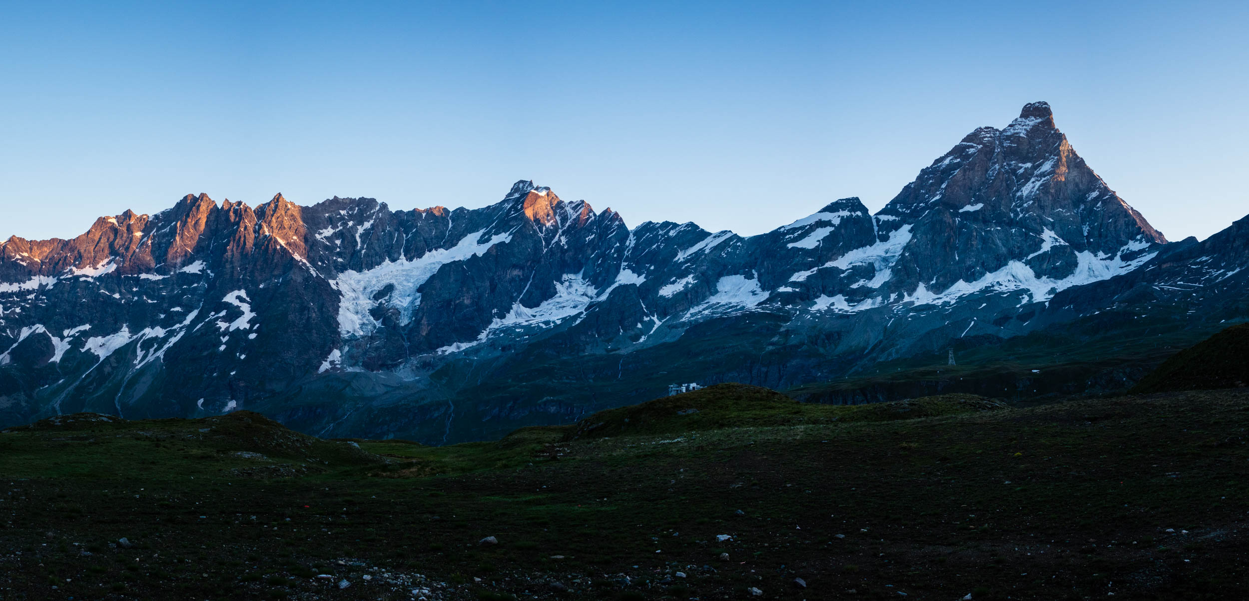 Breithorn (4164m) depuis Breuil-Cervinia
