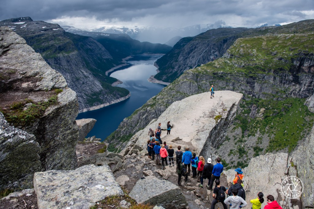 File d'attente Trolltunga