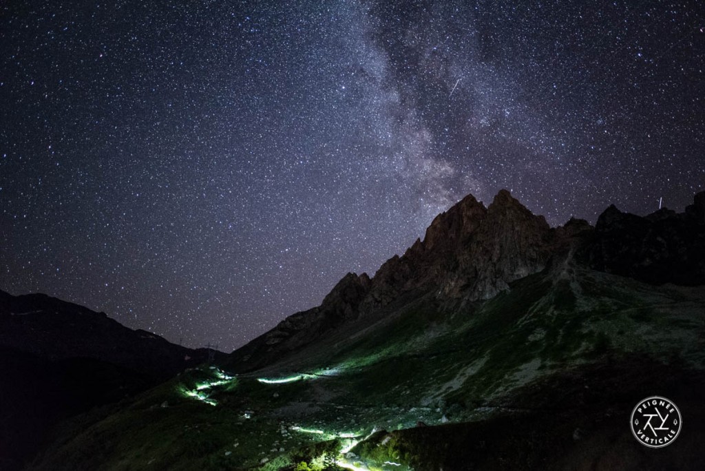 Montée col du bonhomme UTMB 2016