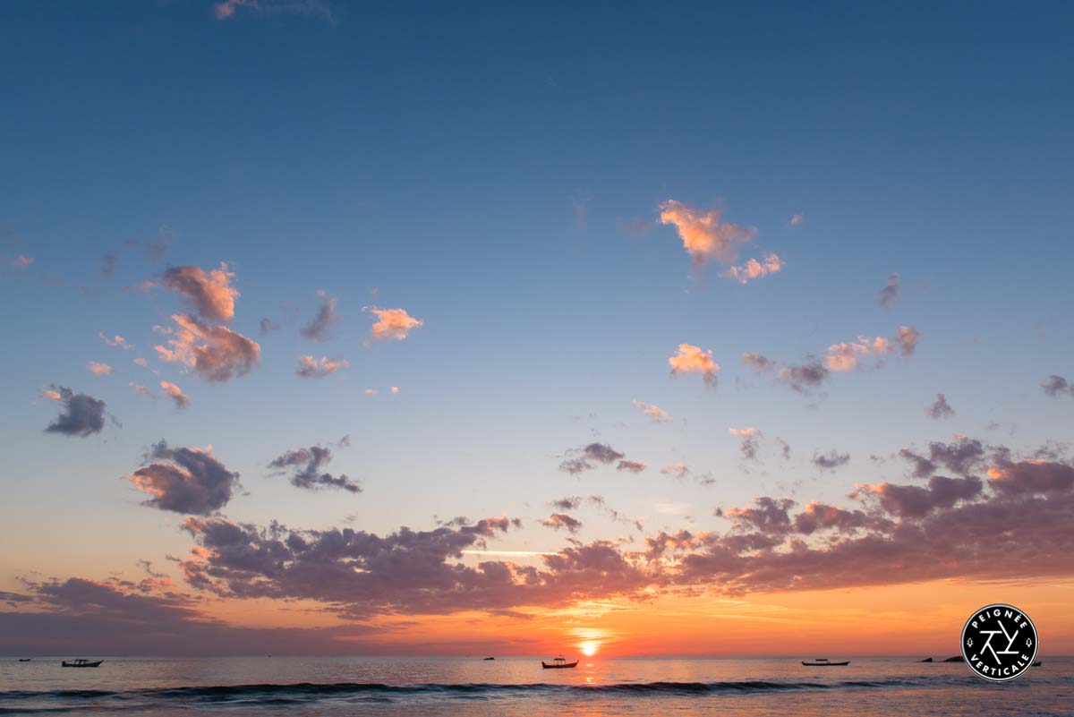 Coucher de soleil sur la plage de Ngapali Ngapali-Beach-Sunset