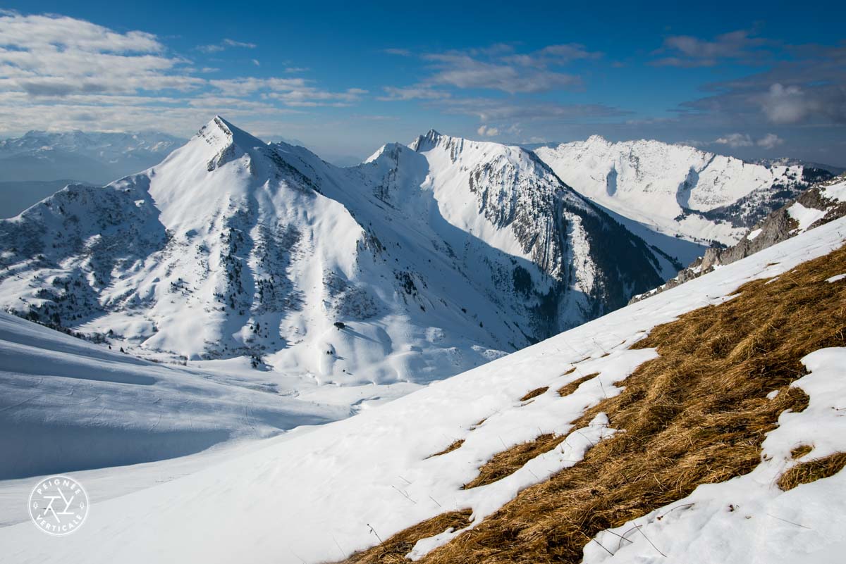 Randonnée à ski dans les Bauges