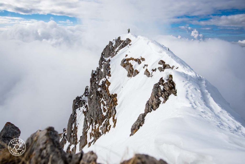 Randonnée à ski dans les Bauges - Mont Pécloz