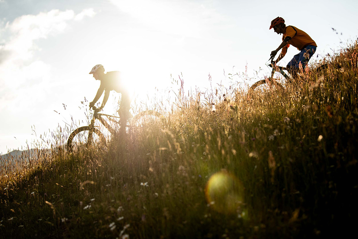 flare, vélo, nature