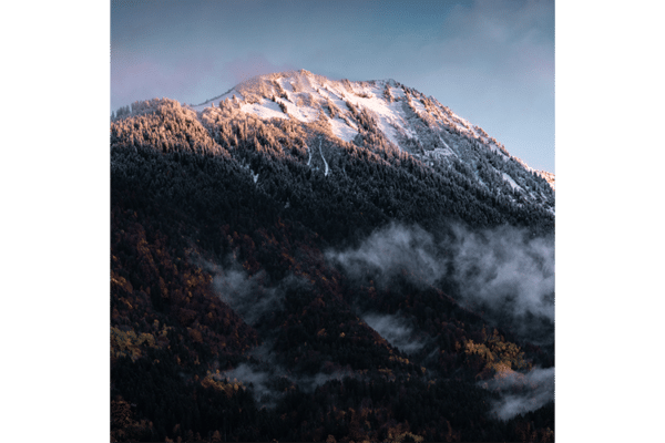 Entre automne et hiver à la Dent de Cons