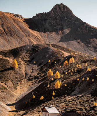 A quelques encablures du col de Furfande, toute la magie du massif du Queyras, France