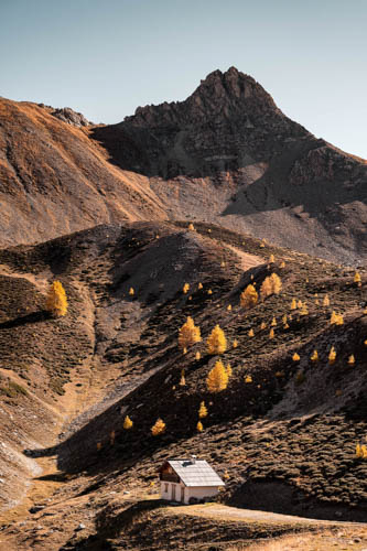 A quelques encablures du col de Furfande, toute la magie du massif du Queyras, France