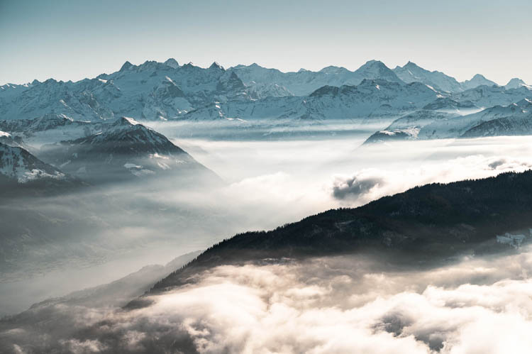 Toute la magie de l'automne et ses contrastes dans la région de Lucerne, Suisse